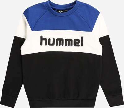 Hummel Sweatshirt in de kleur Donkerblauw / Zwart / Wit, Productweergave
