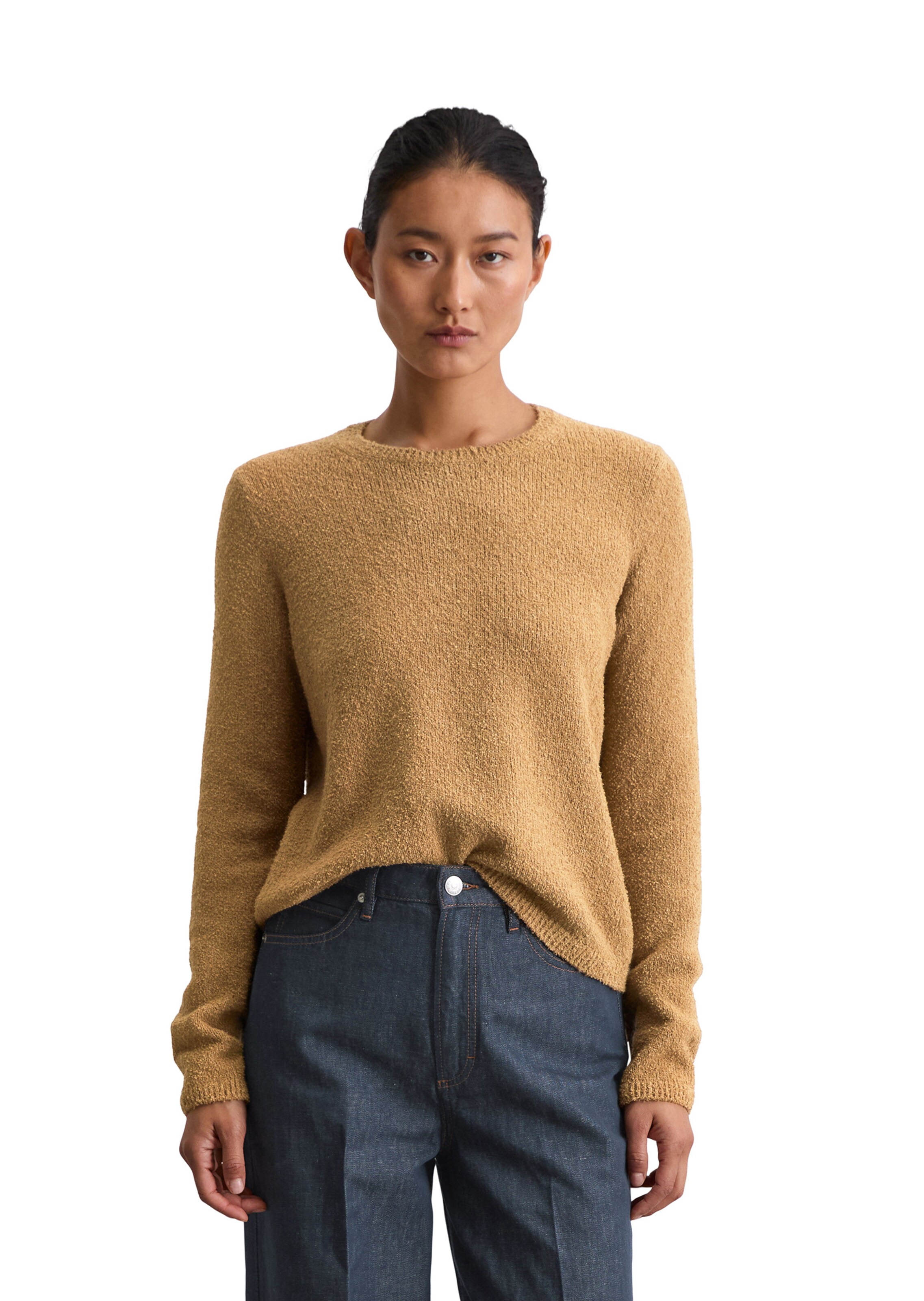 Marc O'Polo Pullover in Braun: Vorderseite