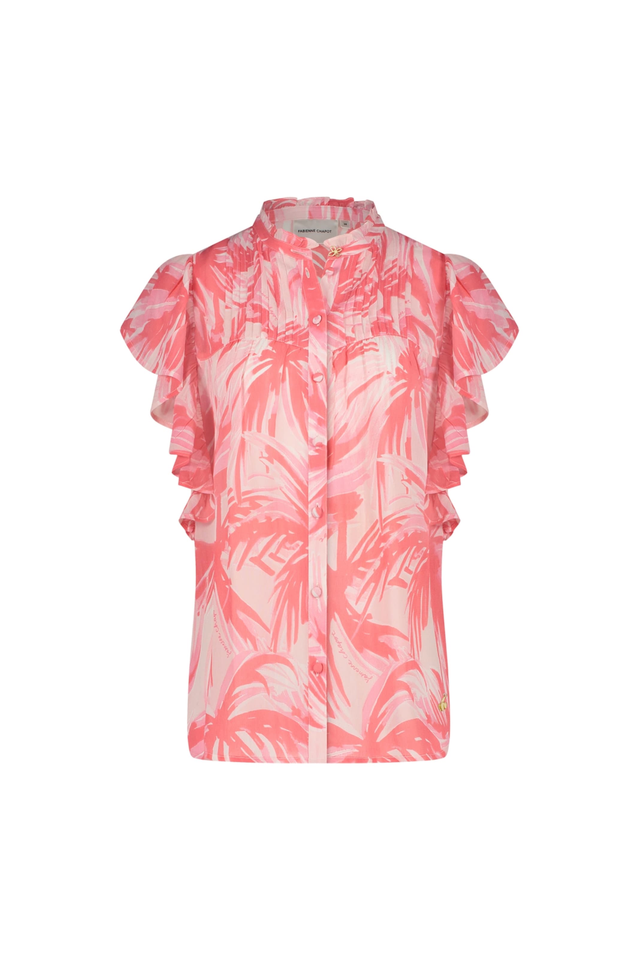 Fabienne Chapot Blouse 'Bibi' in Pink: front