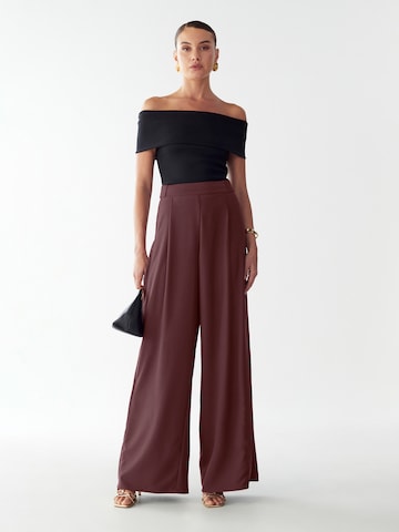 Willa Широка кройка Панталон 'CHARLA' в червено