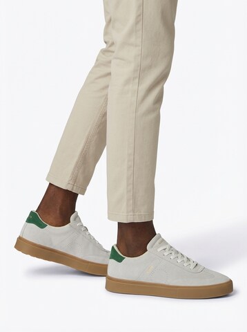 BLACKSTONE Låg sneaker i grå: framsida