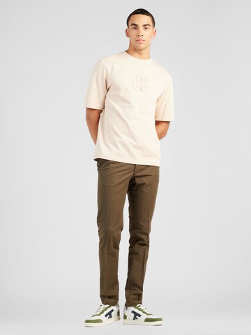 HUGO Bluser & t-shirts 'Dleek' i beige