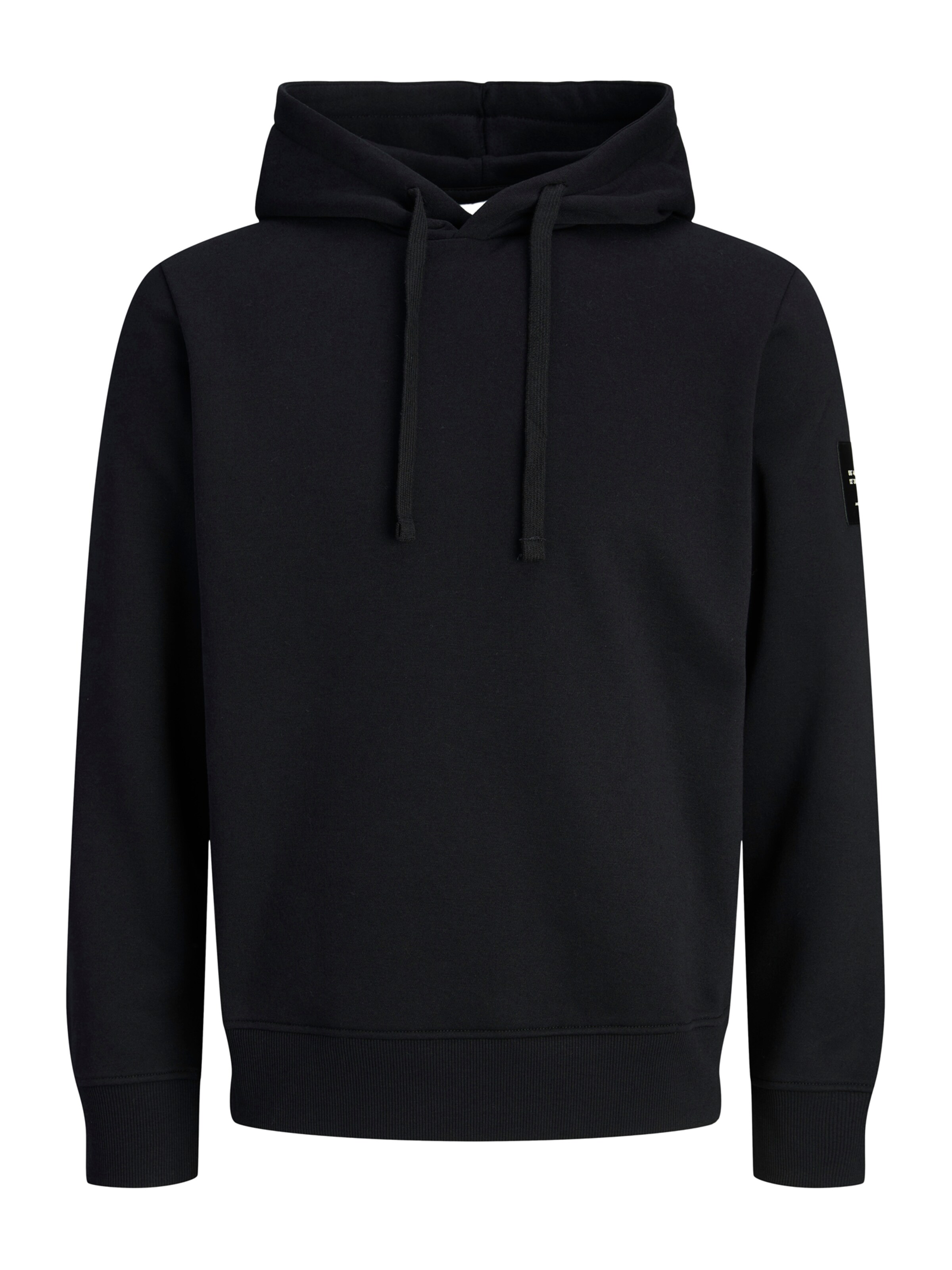 JACK & JONES Свитшот 'JJCleveland' в Черный: спереди