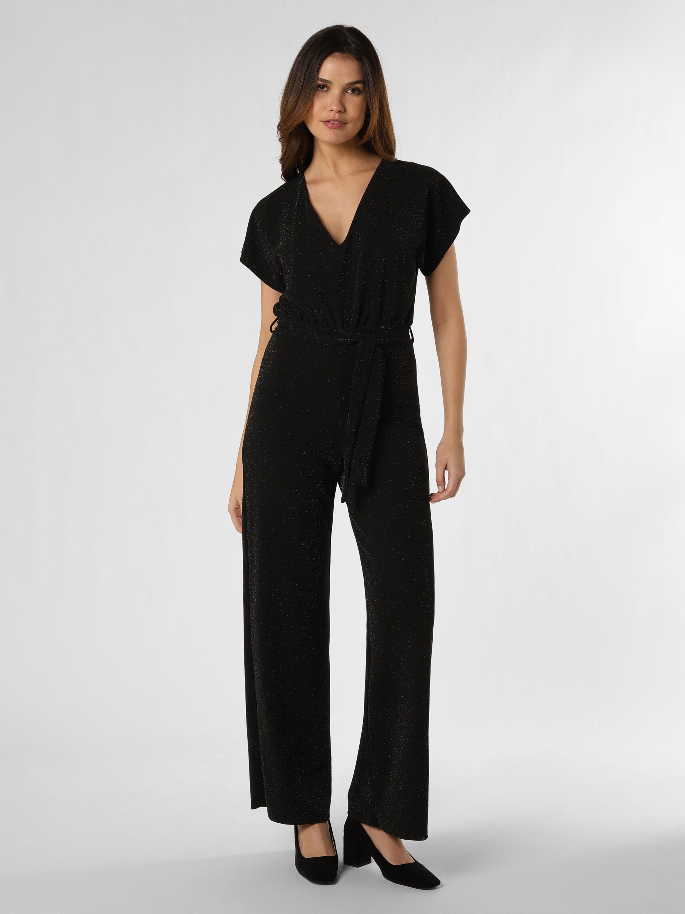 Apricot Jumpsuit in Schwarz ABOUT YOU