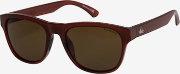 Lunettes de soleil 'Tagger' QUIKSILVER en marron : devant