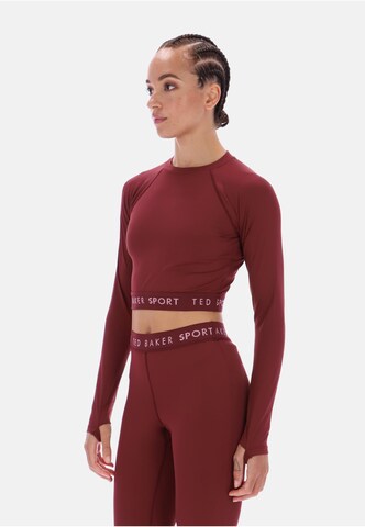 Maglietta 'Victoria Essentials' di Ted Baker in rosso