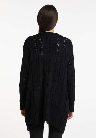 Usha Knit Cardigan in Black