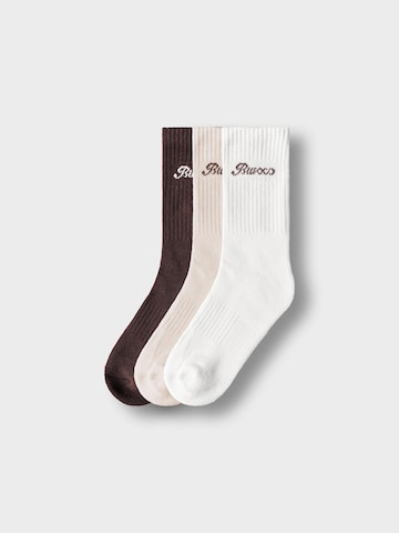 Burocs Socks in Mixed colors: front