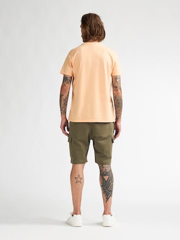 Petrol Industriesregular Cargo hlače - zelena boja