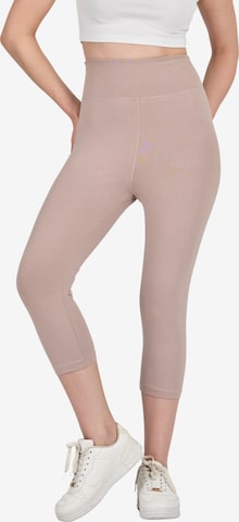 comeor Leggings in Beige: front