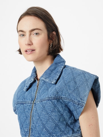 Nasty Gal Weste in Blau