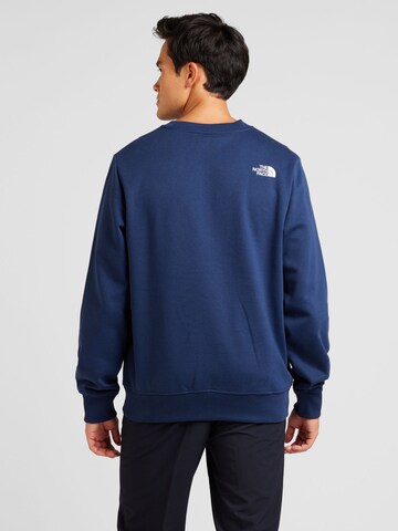 Felpa 'DREW PEAK' di THE NORTH FACE in blu