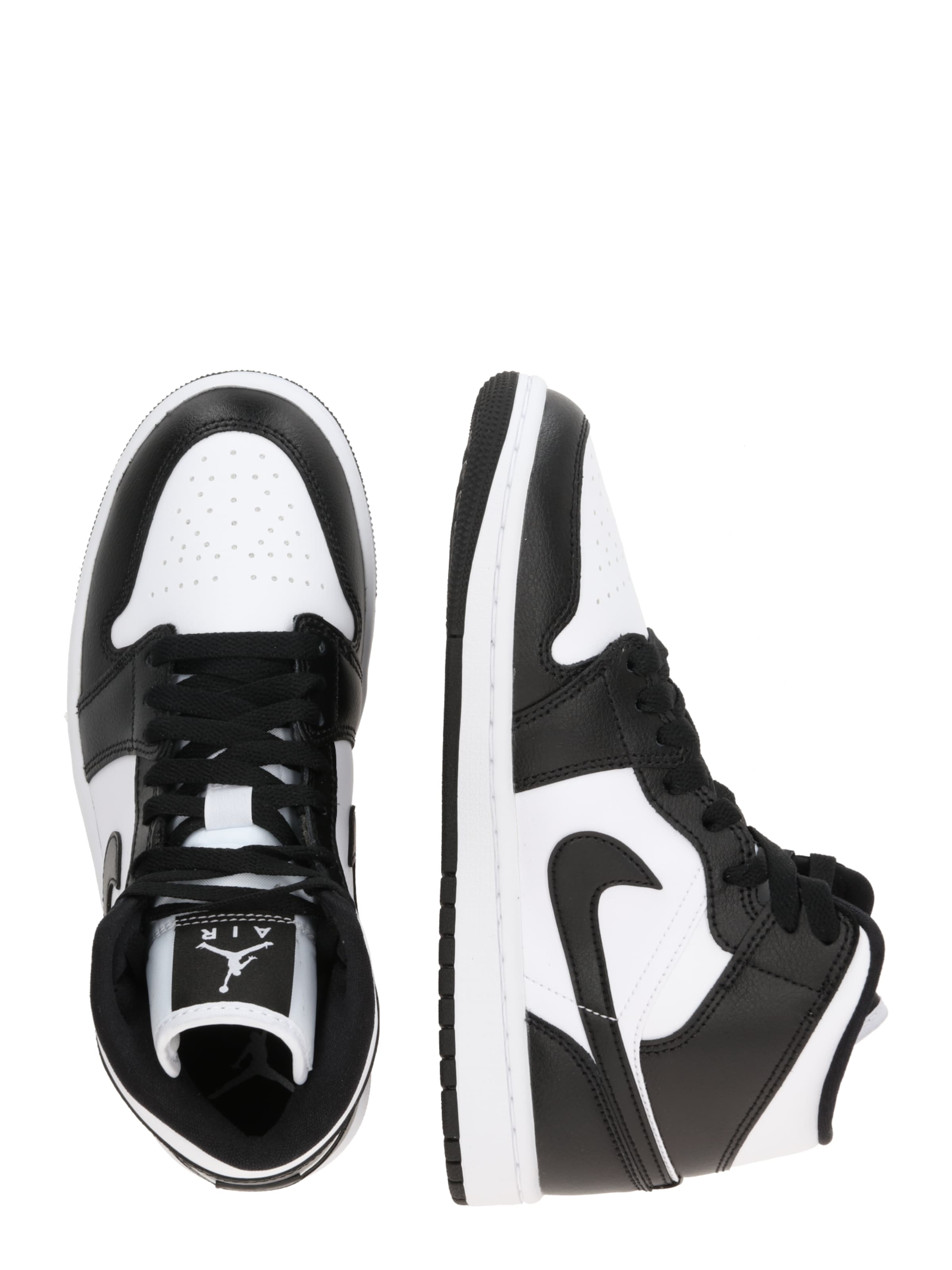 Jordan - Sapatilhas altas 'AIR JORDAN 1' em branco