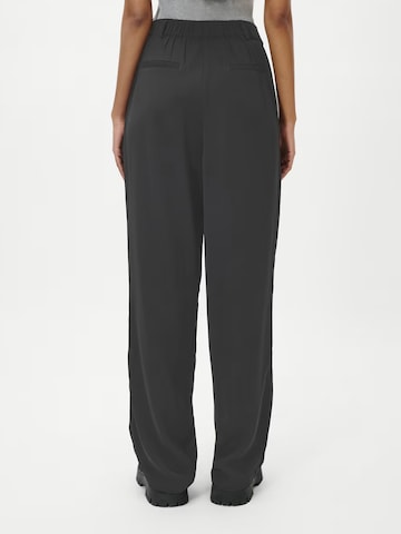 Wide Leg Pantalon à pince 'Chelsea' LeGer by Lena Gercke en gris