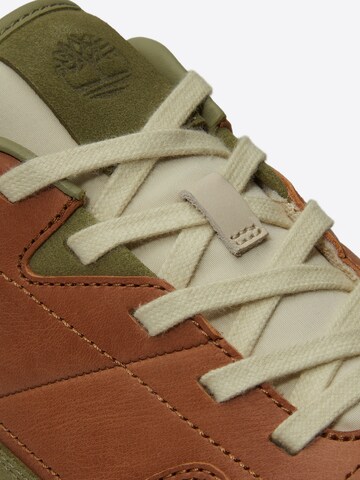 TIMBERLAND Veterschoen 'Low Lace-Up Sneaker' in Beige
