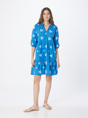 Robe Flowers for Friends en bleu : devant