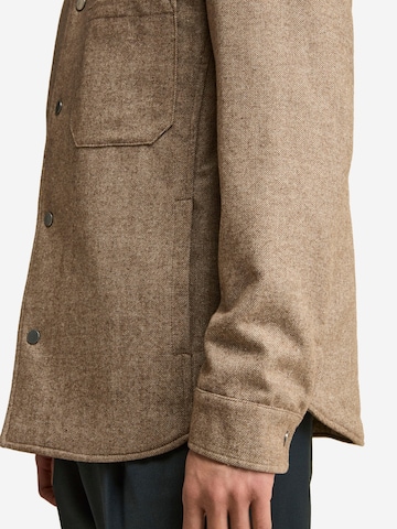 Veste mi-saison Il Lanificio en marron