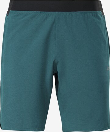 Pantalon de sport 'Epic' Reebok en vert : devant