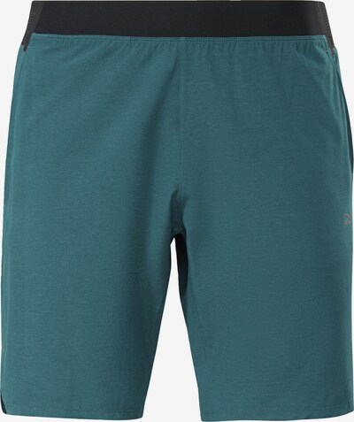 Reebok Sport Sporthose in grün / petrol, Produktansicht