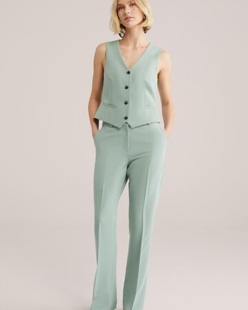 WE Fashion Буткат Штаны в Зеленый