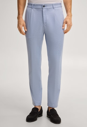 JOOP! Regular Pleat-front trousers ' Lester ' in Blue: front