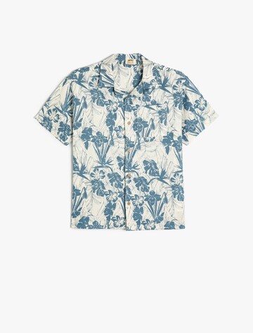 Koton Comfort fit Button up shirt in Beige: front