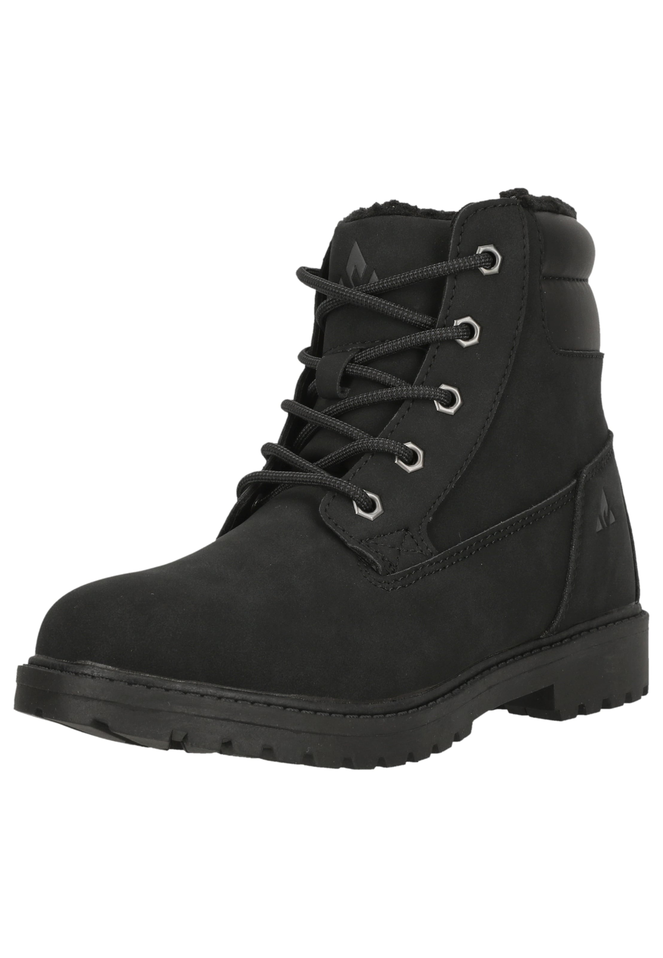 Whistler Schnürstiefeletten 'Kordy' in Schwarz: Vorderseite