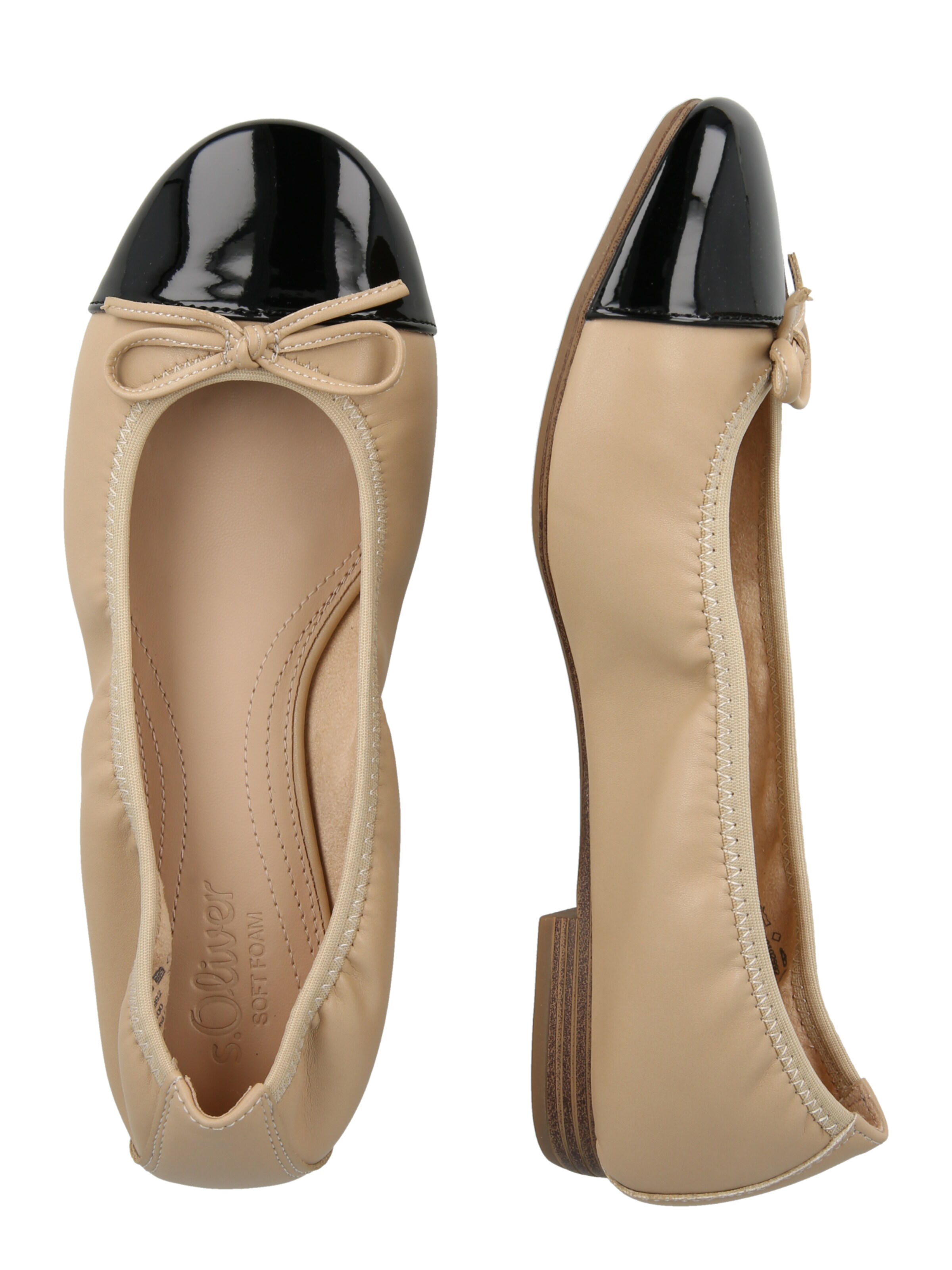 s.Oliver Ballerina in Beige