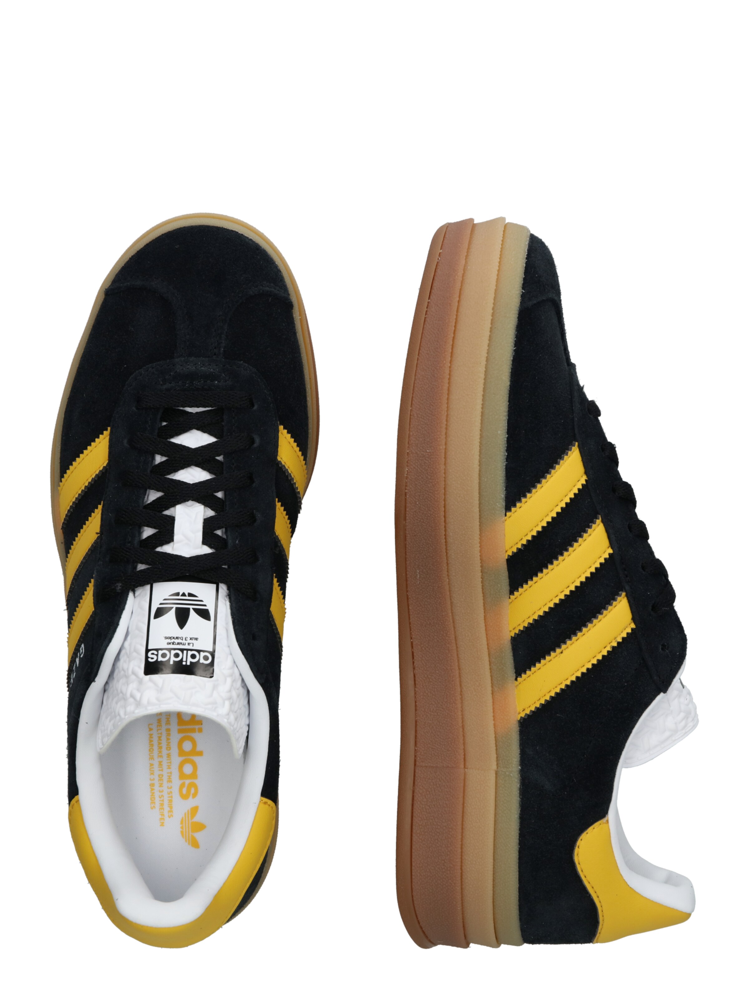 ADIDAS ORIGINALS Rövid szárú sportcipők 'Gazelle Bold' - fekete