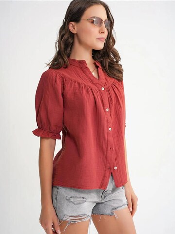 MixRay Blouse in Red