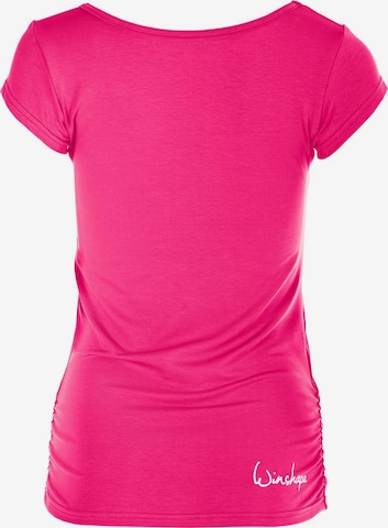 Winshape Λειτουργικό μπλουζάκι 'WTR4' σε ροζ