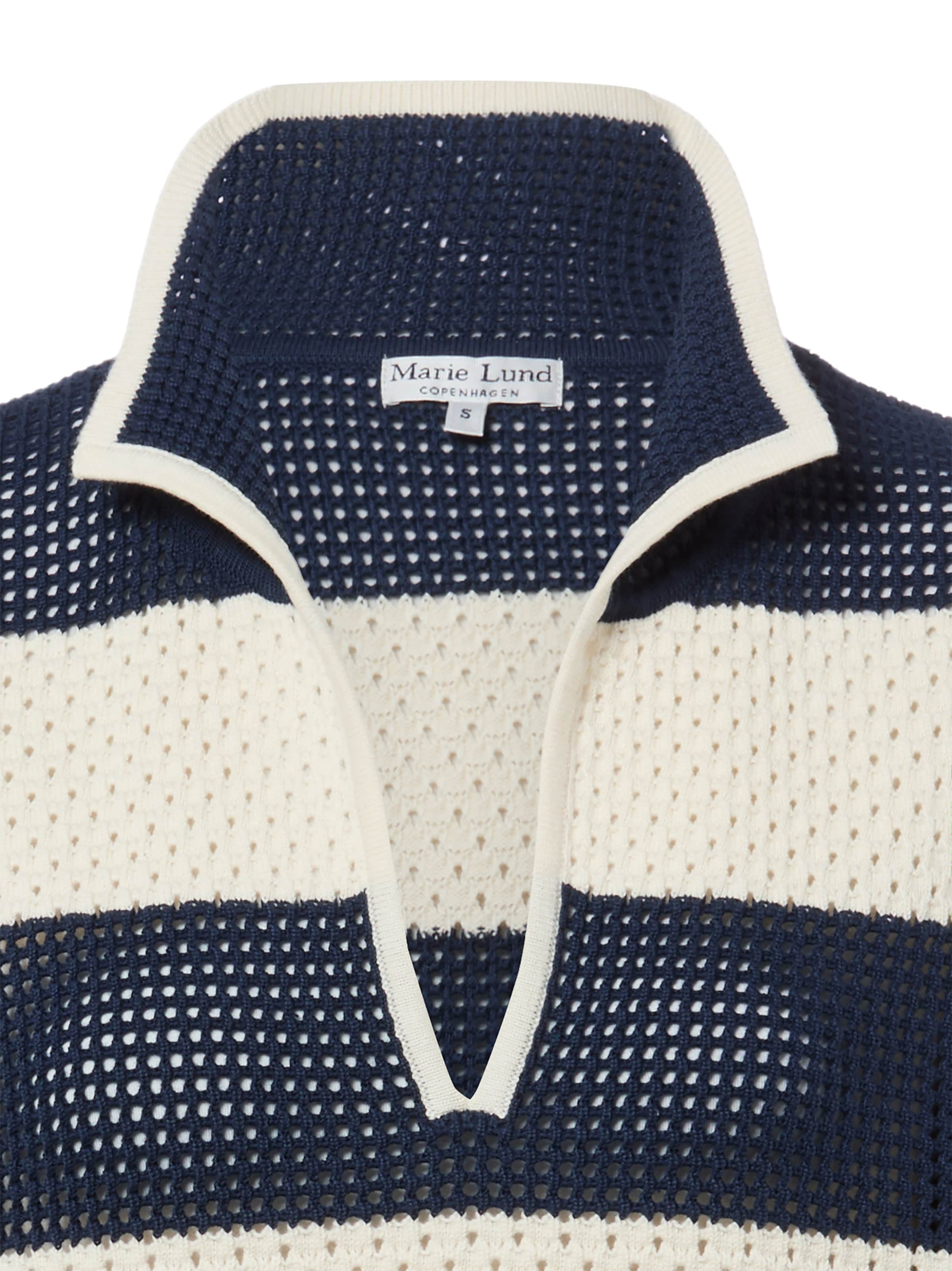 Pull-over Marie Lund en bleu