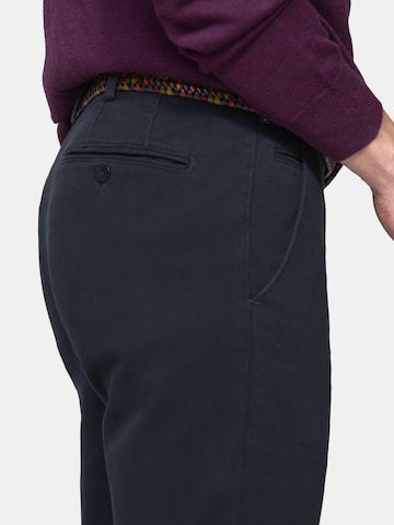 Regular Pantalon chino 'Bonn 2-3615' MEYER en bleu