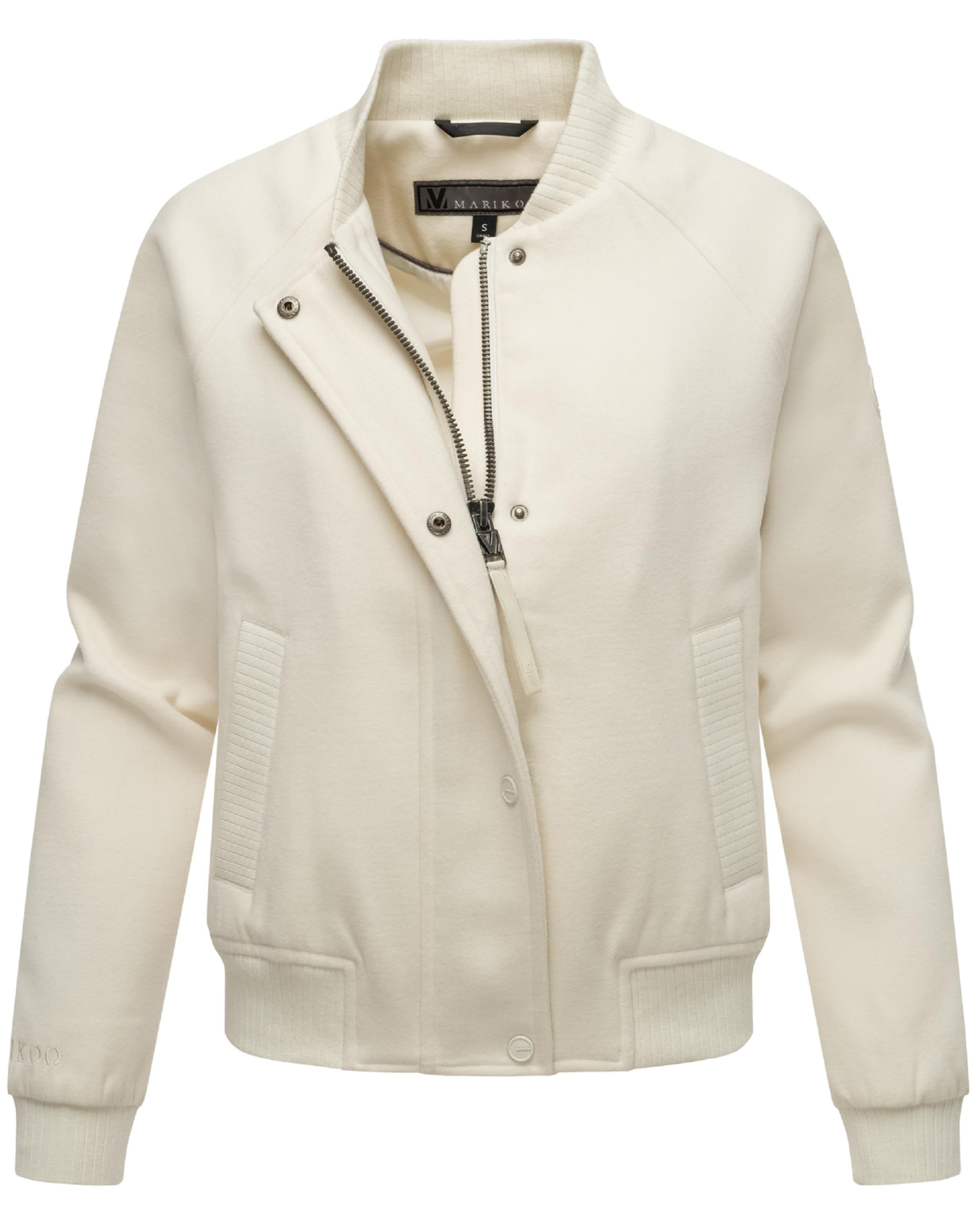 MARIKOO Демисезонная куртка 'Zunaa 16' в Белый