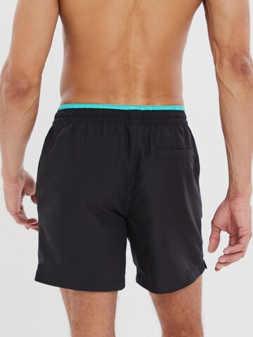 Threadbare Sportbadehose 'Dawlish' in Schwarz