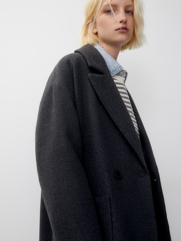 Pull&Bear Between-Seasons Coat in Grey