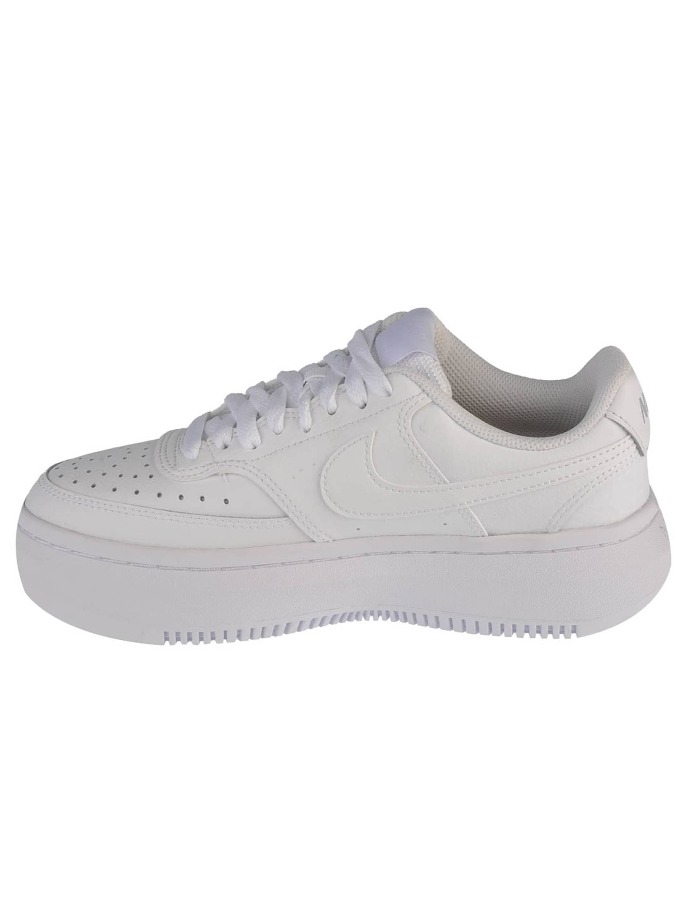 NIKE Sneakers 'Nike W Court Vision Alta Ltr' in White: front