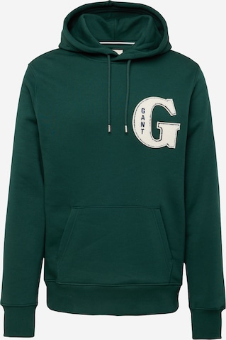 GANT - Sweatshirt em verde: frente