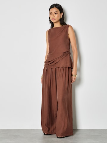 Apricot Wide leg Pants in Brown