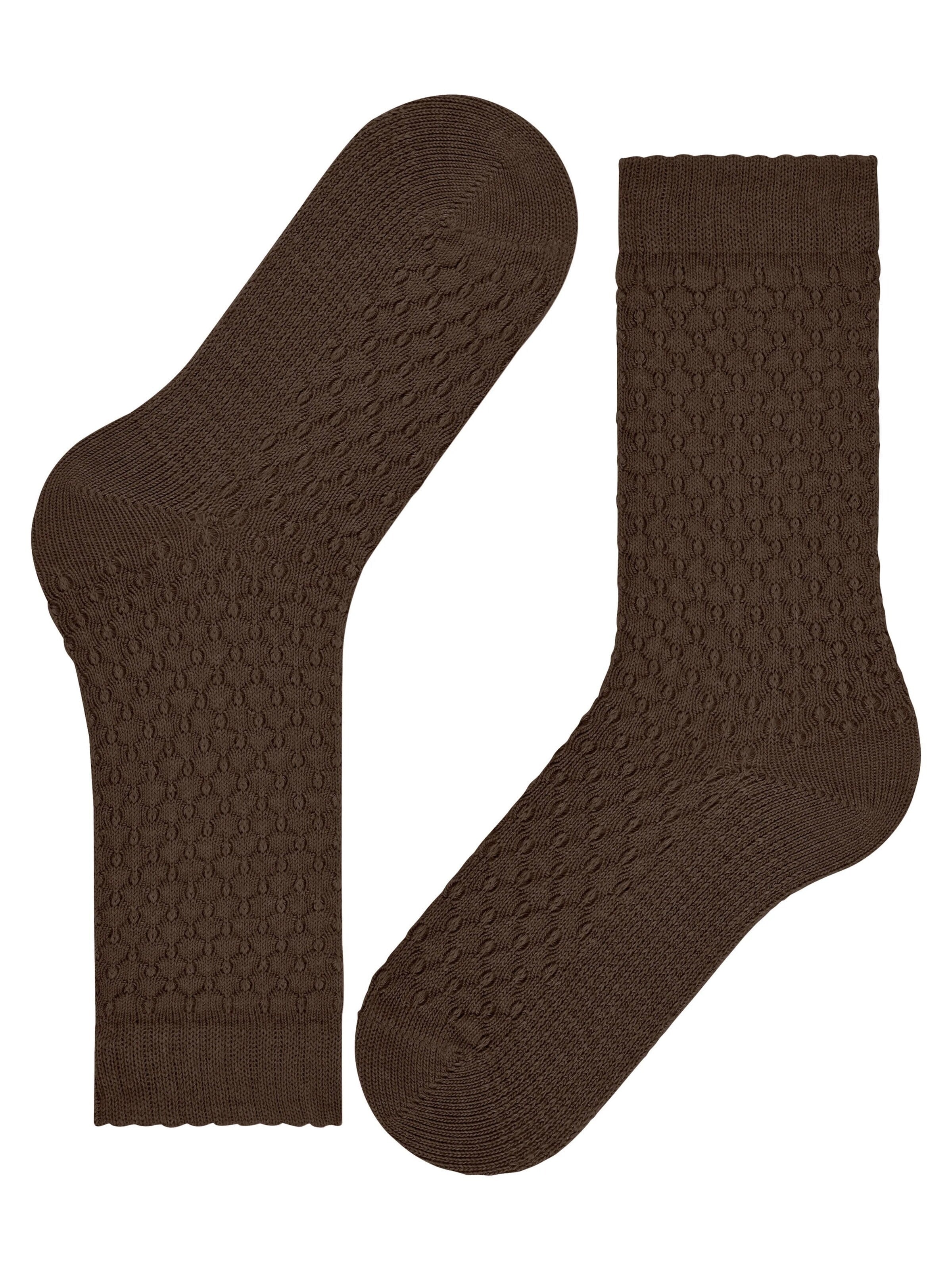 BURLINGTON Socken 'Orkney' in Braun