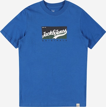 Jack & Jones Junior Shirt 'BECKSS' in Blue: front