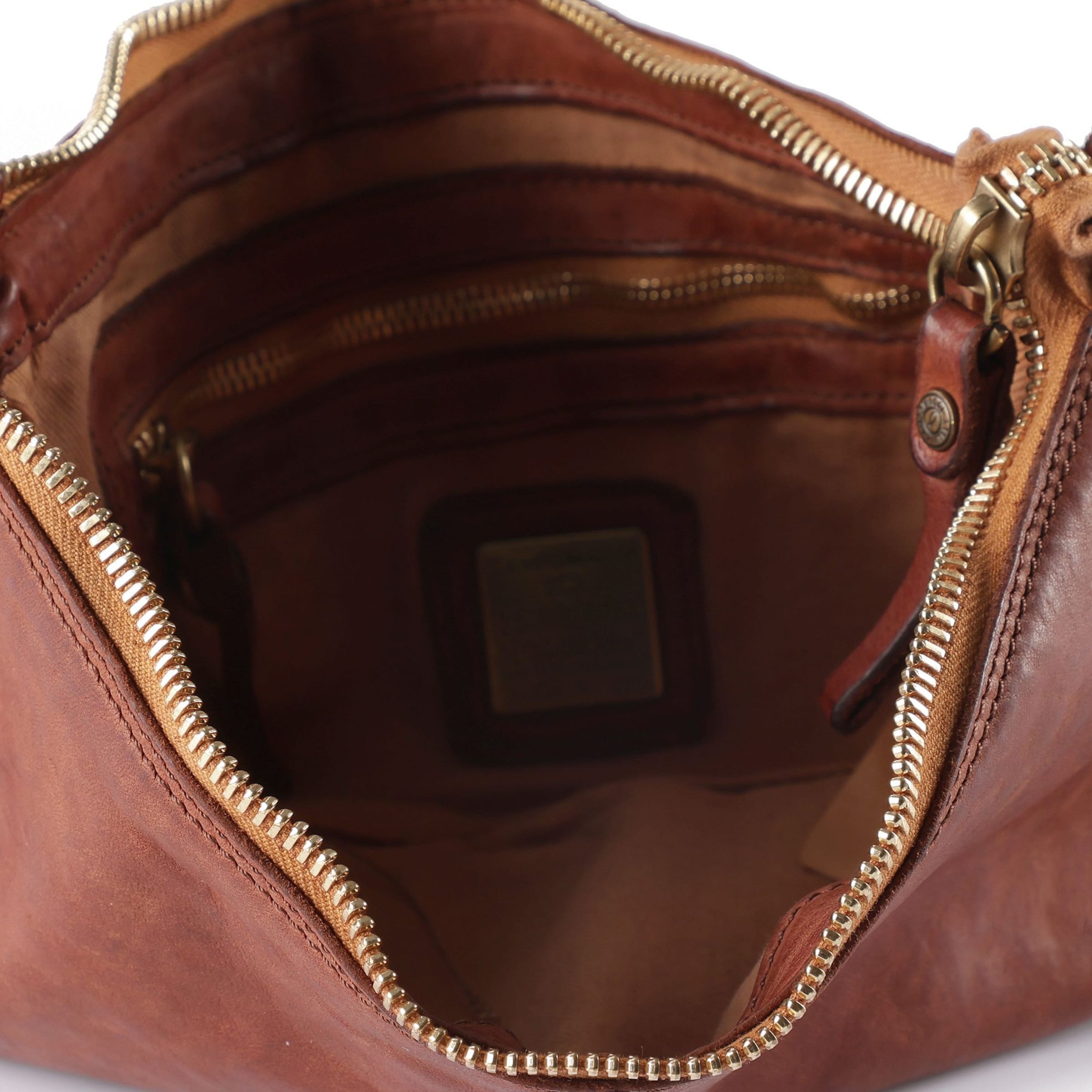 Borsa a spalla 'Mara' di Campomaggi in marrone