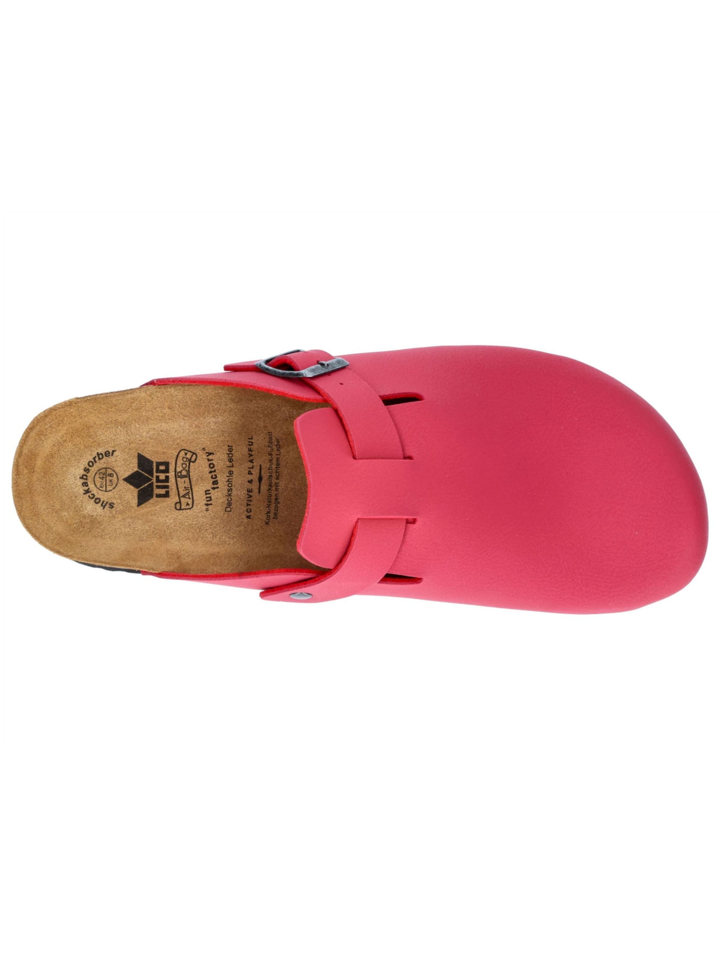 LICO Clog in Rot