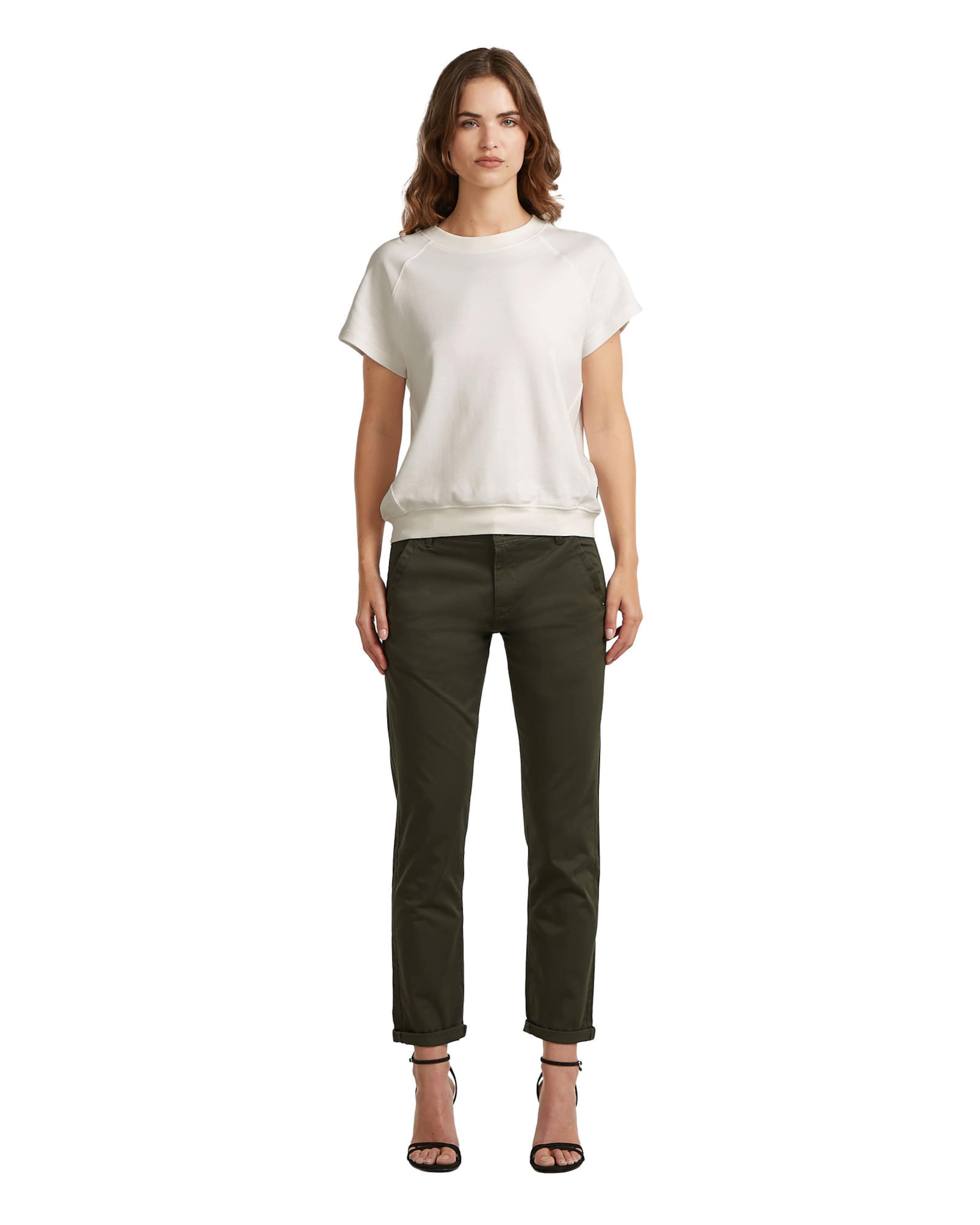 G-STAR Loosefit Chino 'Kate' in Grijs