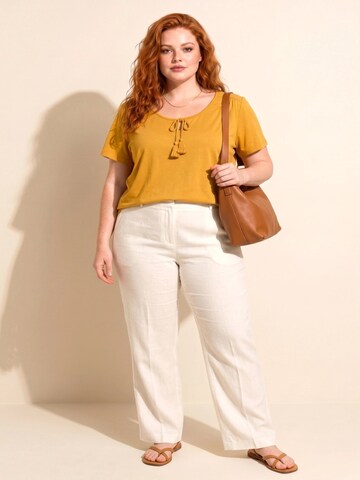 Shape Of You Bluse in Gelb