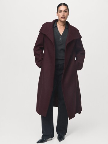 Manteau mi-saison 'SIRENITA' MANGO en rouge : devant