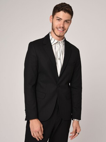 Coupe slim Veste de costume Antioch en noir