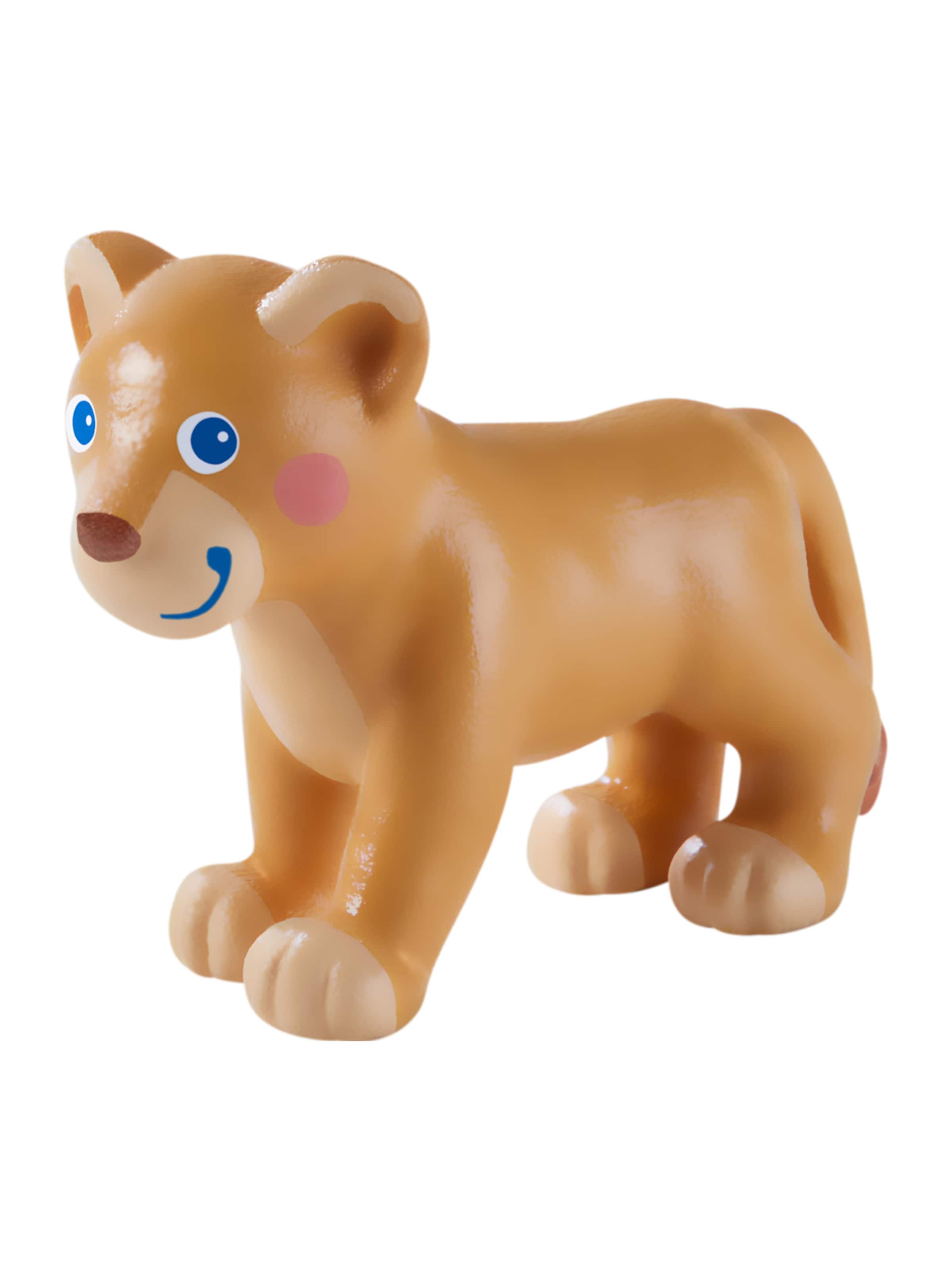 HABA Game ' Little Friends - Löwenbaby ' in Brown: front