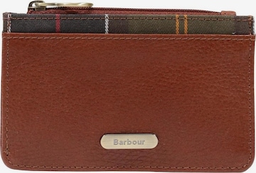 Barbour Portemonnee 'ALDER LEATHER CARD HOLDER 262MLLG0035' in Bruin: voorkant