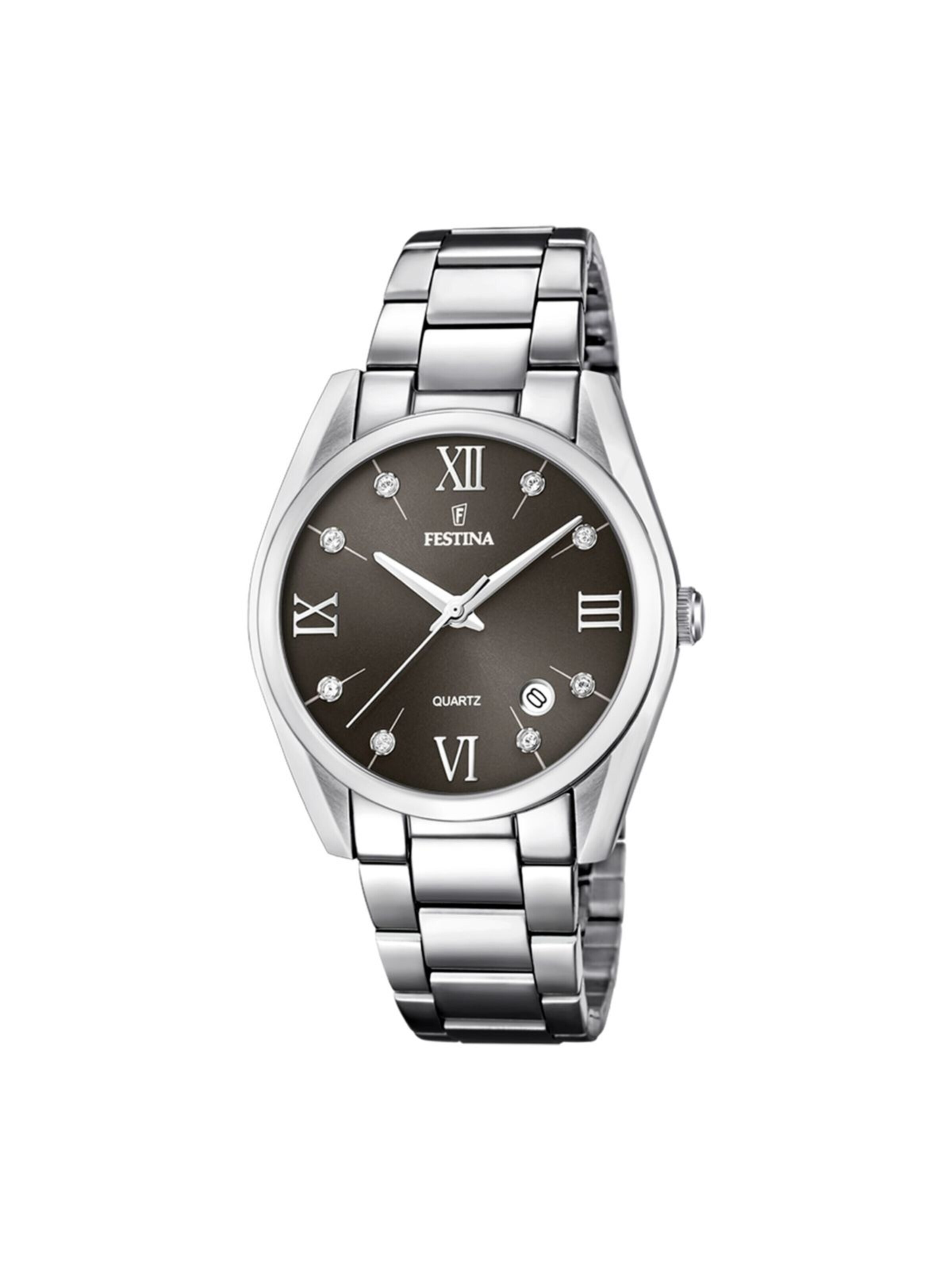 FESTINA Analoog horloge 'Festina - Watch Boyfriend - Quartz watch movement - Watch case width: 36.8 mm' in Zwart: voorkant